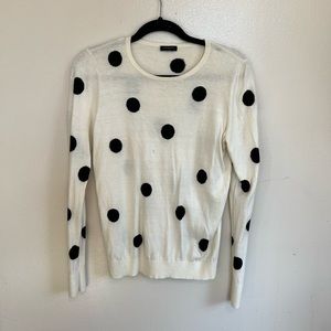 Polka dot Ann Taylor sweater